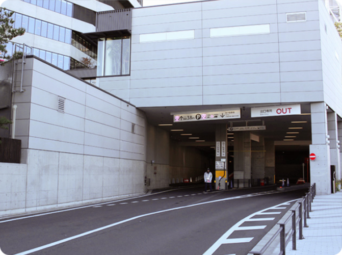 東京スカイツリー地下駐車場　場内マップ